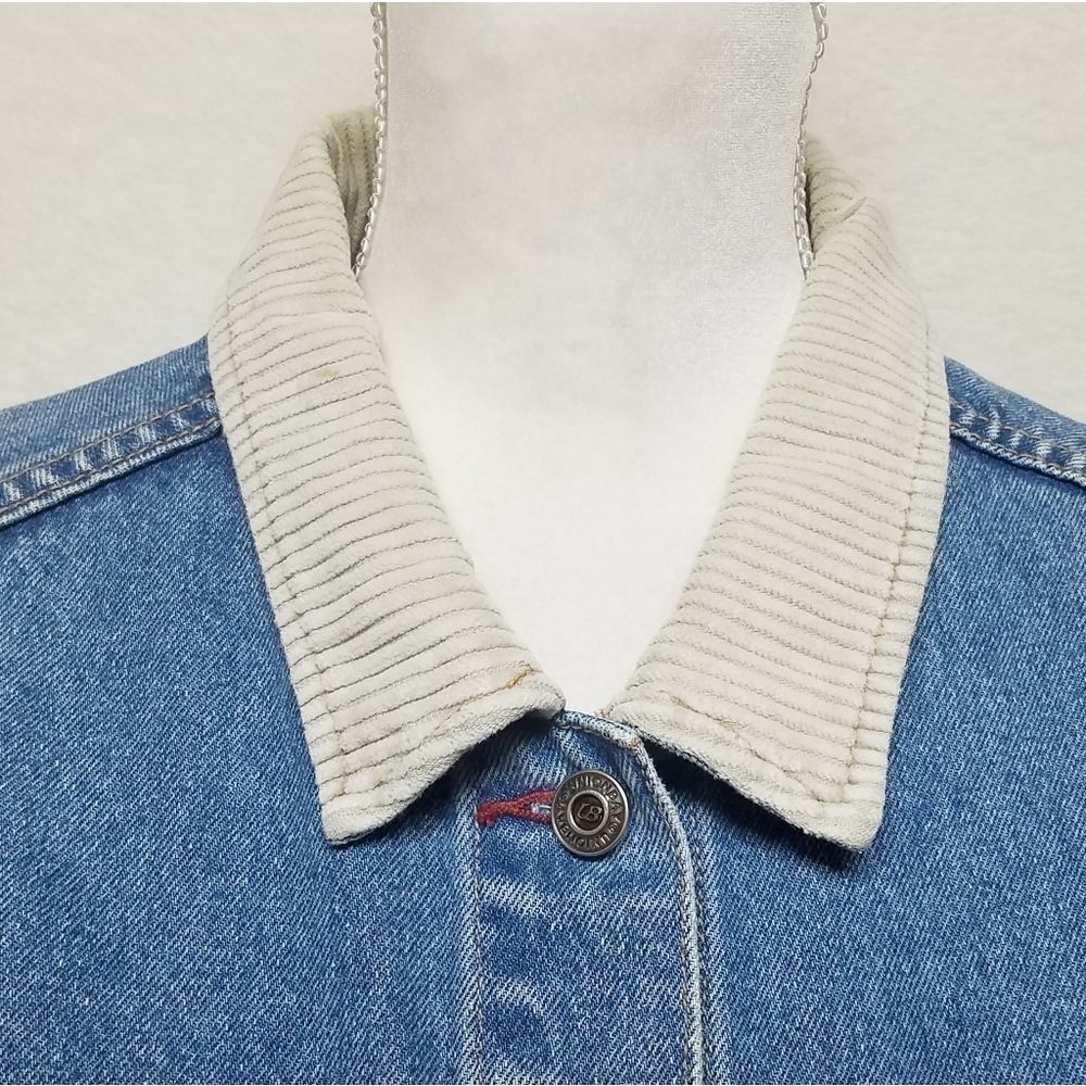 VINTAGE Union Bay Corduroy Oversized Denim Jacket - Picture 3 of 14